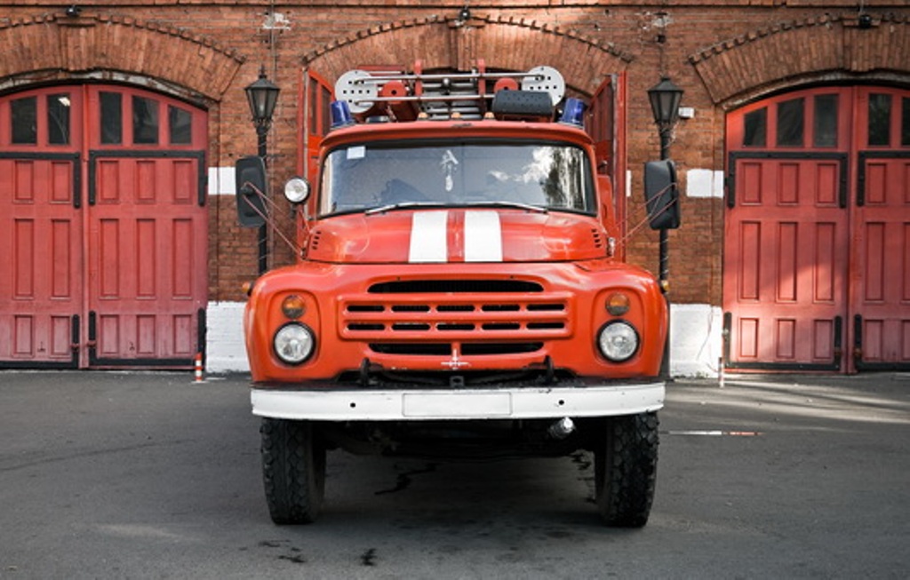 Russian fire engine