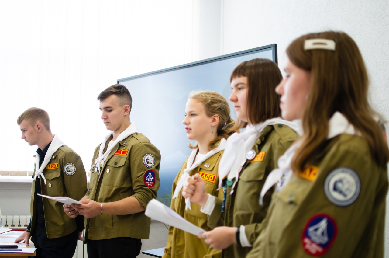 В Калининградской области стартовал новый сезон проекта студенческих отрядов «Школа вожатых»