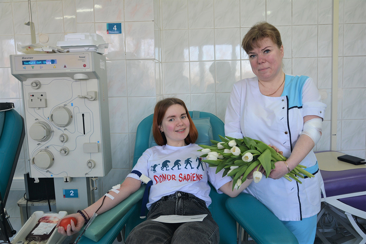 Ежегодно в Калининградской области сдают порядка тринадцати тонн донорской крови