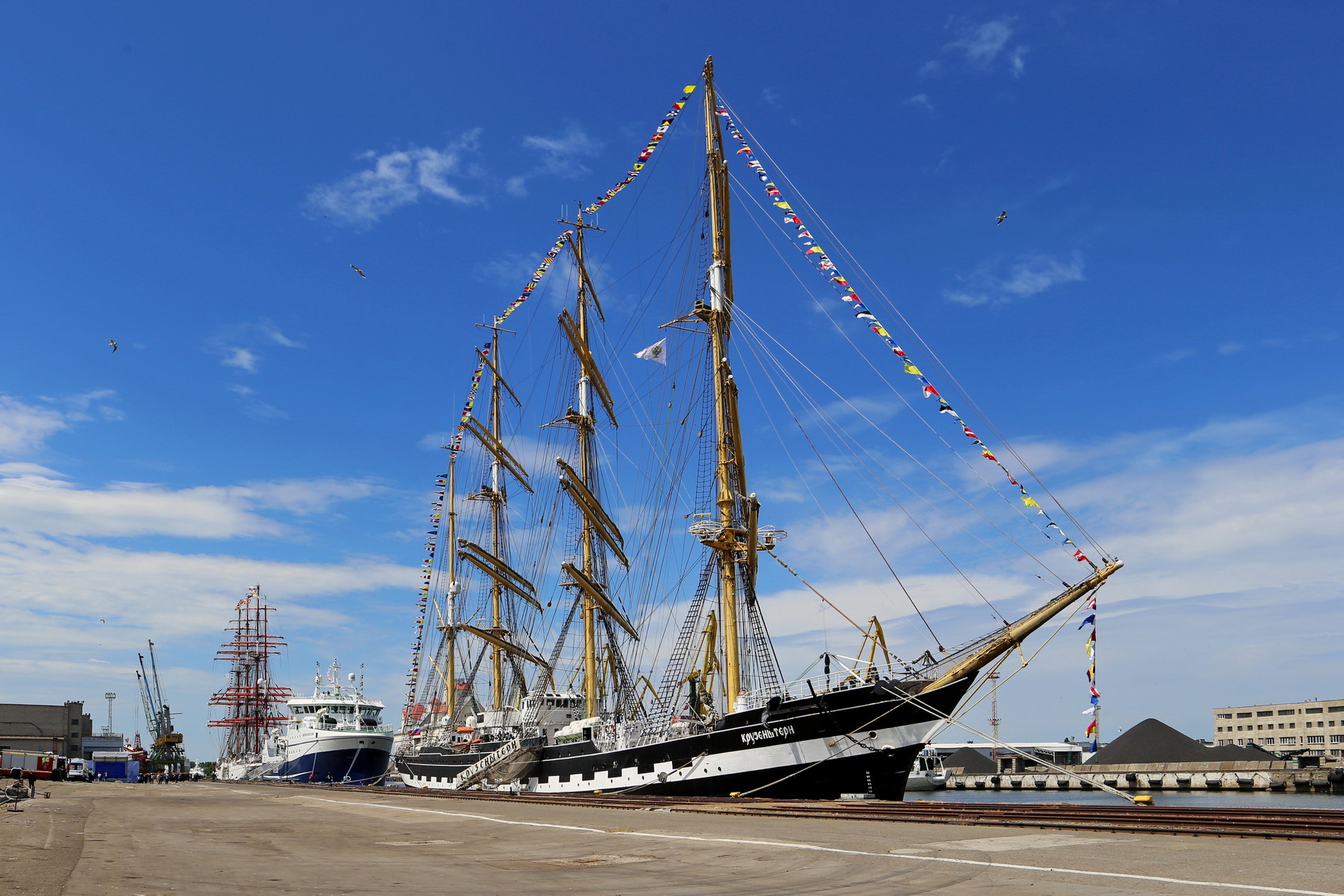 Кто не успел, то опоздал: в Калининграде завершена регистрация на открытый борт барков «Седов» и «Крузенштерн»