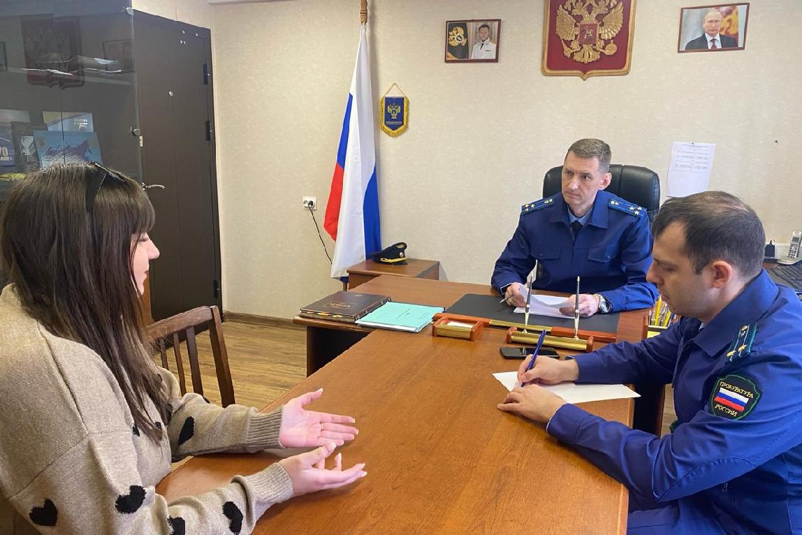 Заместитель прокурора Калининградской области провел выездной прием граждан в Балтийске