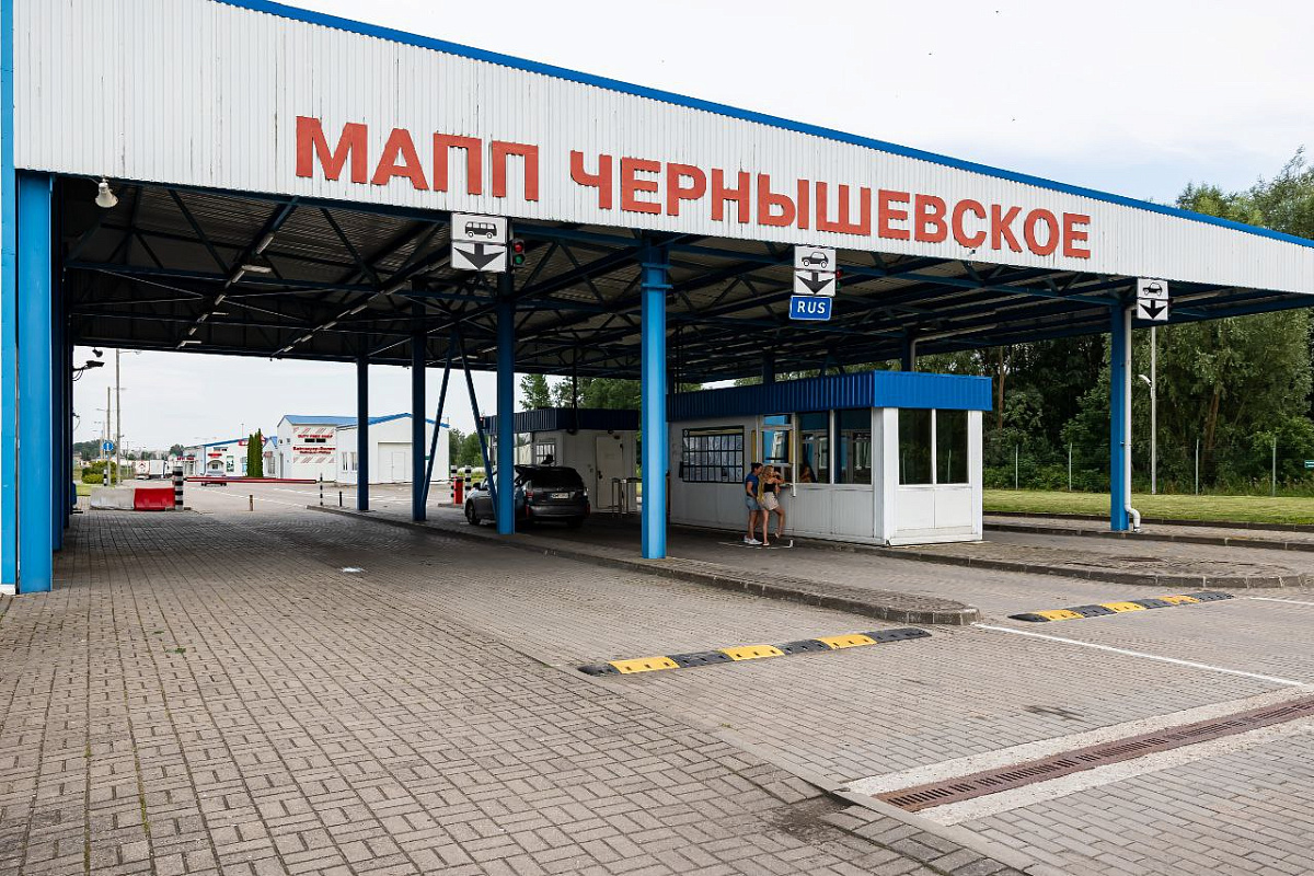В Калининградской области расширят накопитель перед международным автомобильным пунктом пропуска Чернышевское