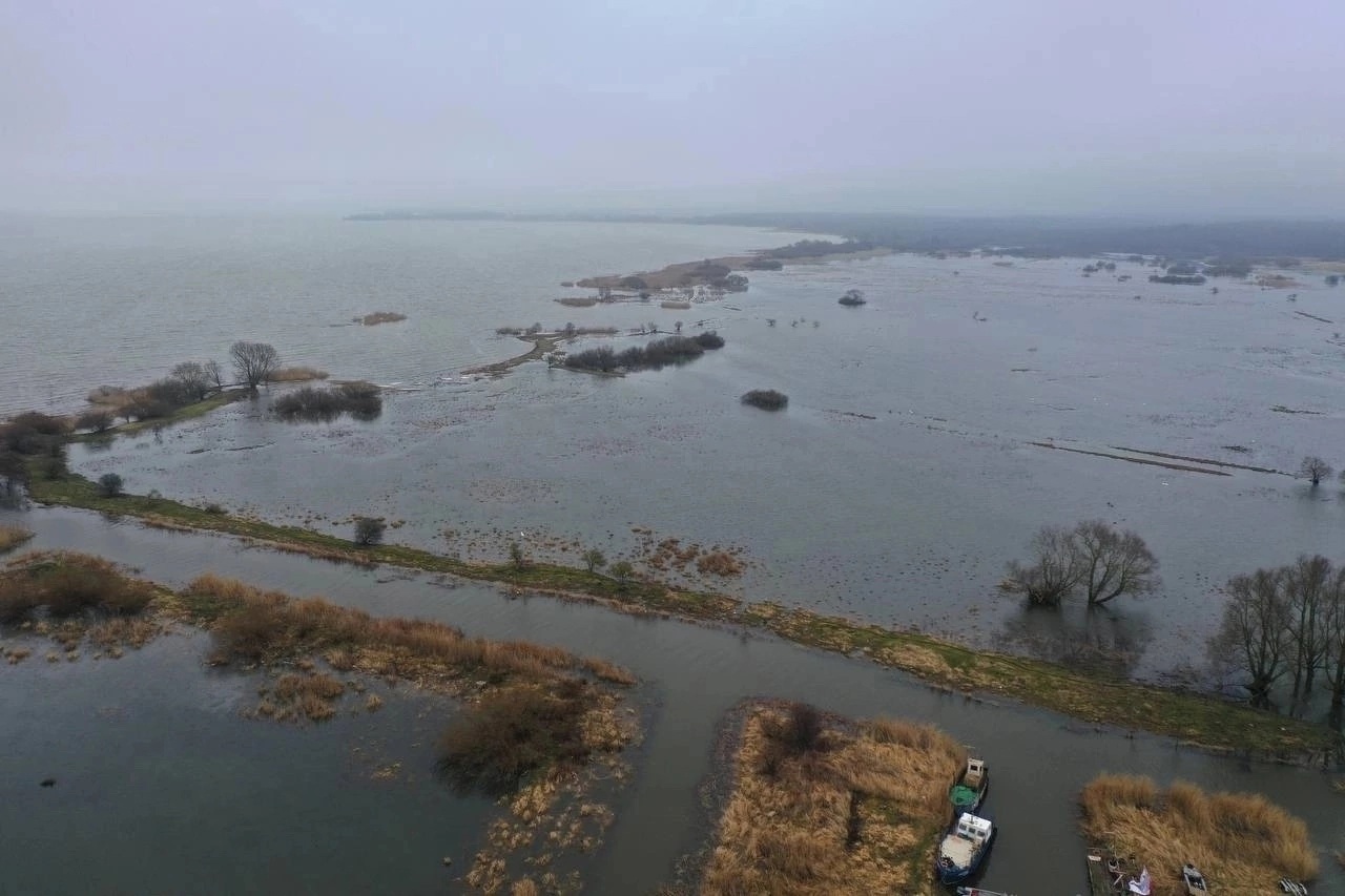 Побережье Калининградской области ушло под воду