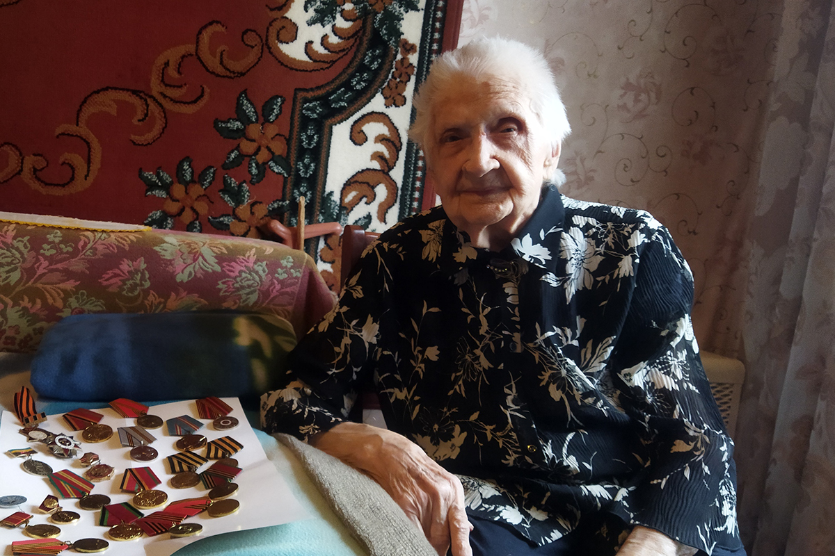 В Калининграде ветеран Великой Отечественной войны встретила вековой юбилей