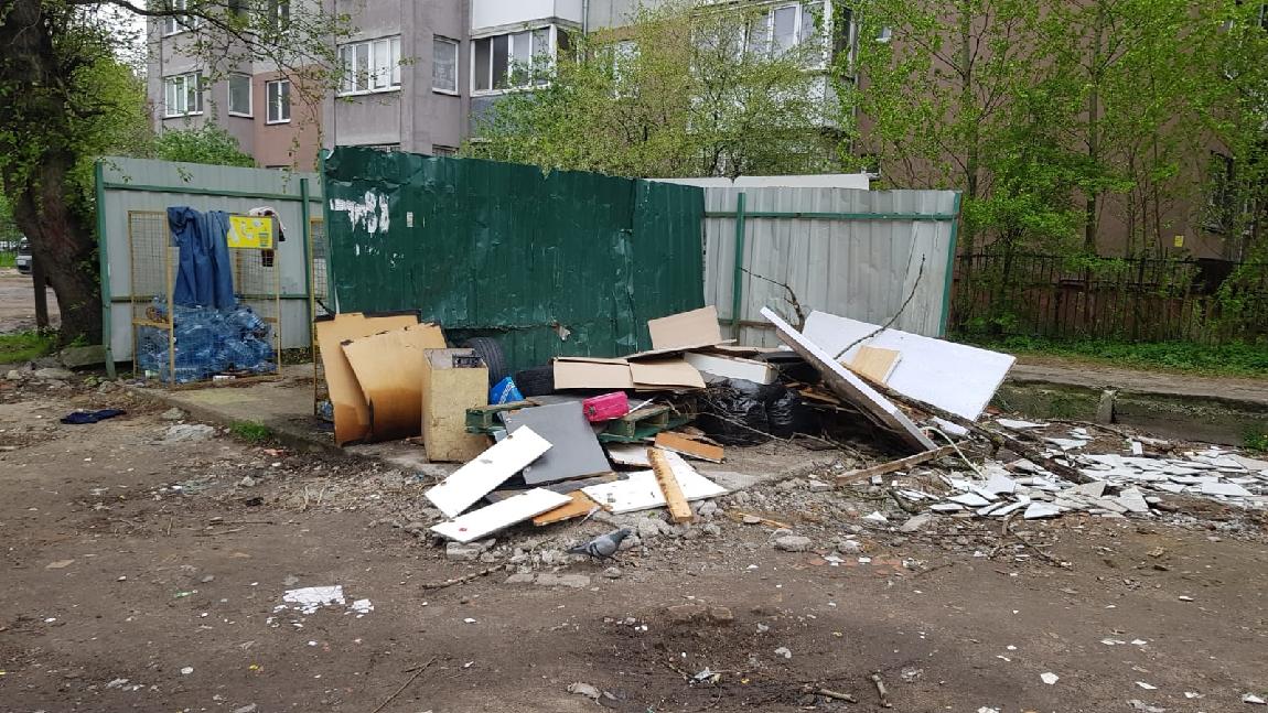 В Калининграде прокуратура требует у мэрии навести порядок на контейнерной площадке