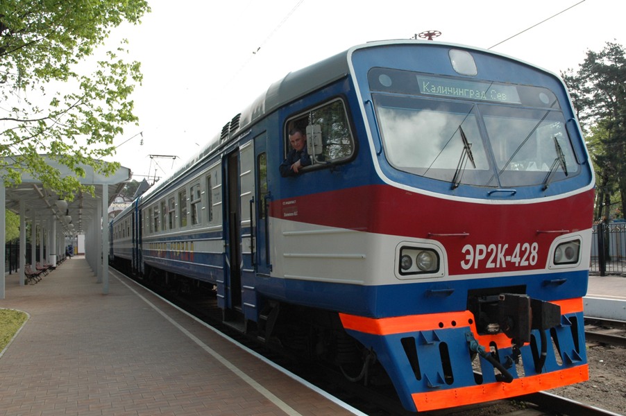 В ночь с 13 на 14 июля назначен дополнительный пригородный поезд сообщением Светлогорск – Калининград