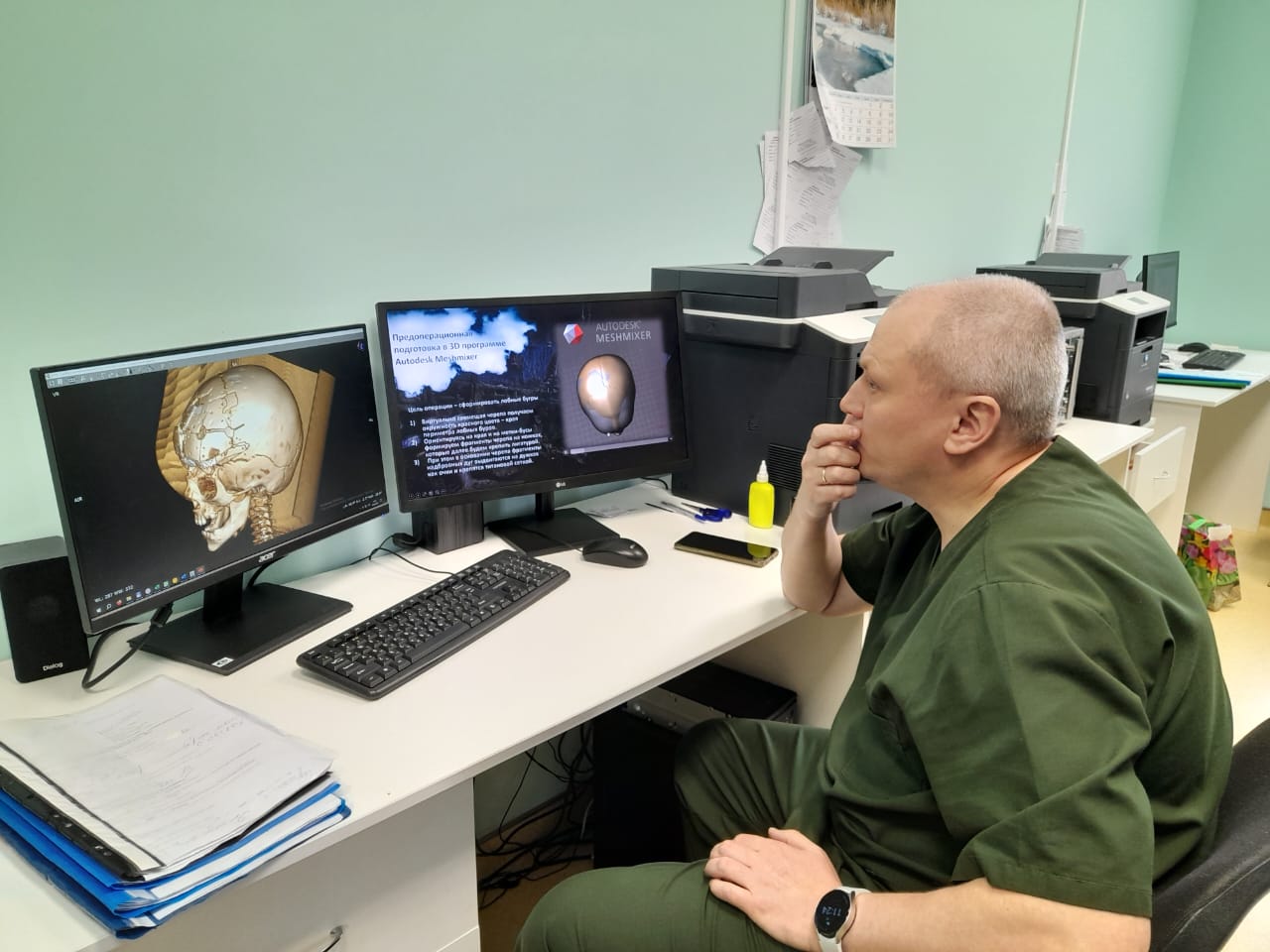 В Калининграде детские нейрохирурги провели операцию годовалому малышу по уникальной для региона методике