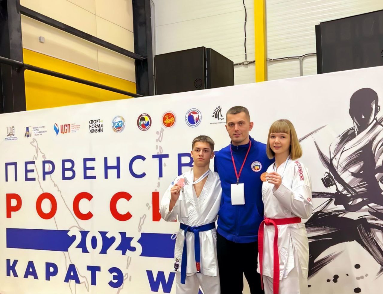 Бойцы из Калининграда завоевали три медали первенства России по олимпийскому карате