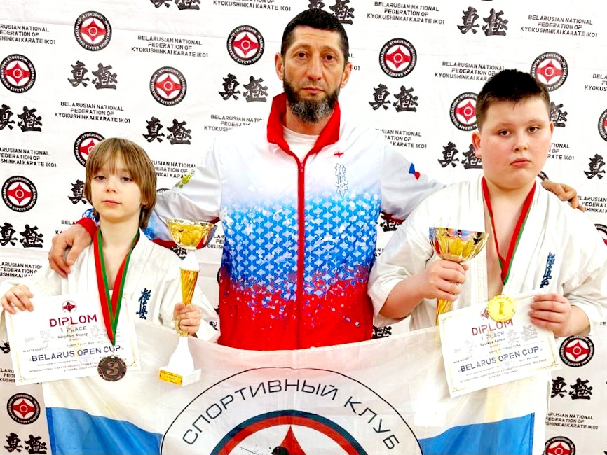 Каратисты  из Калининграда завоевали три медали турнира в Минске