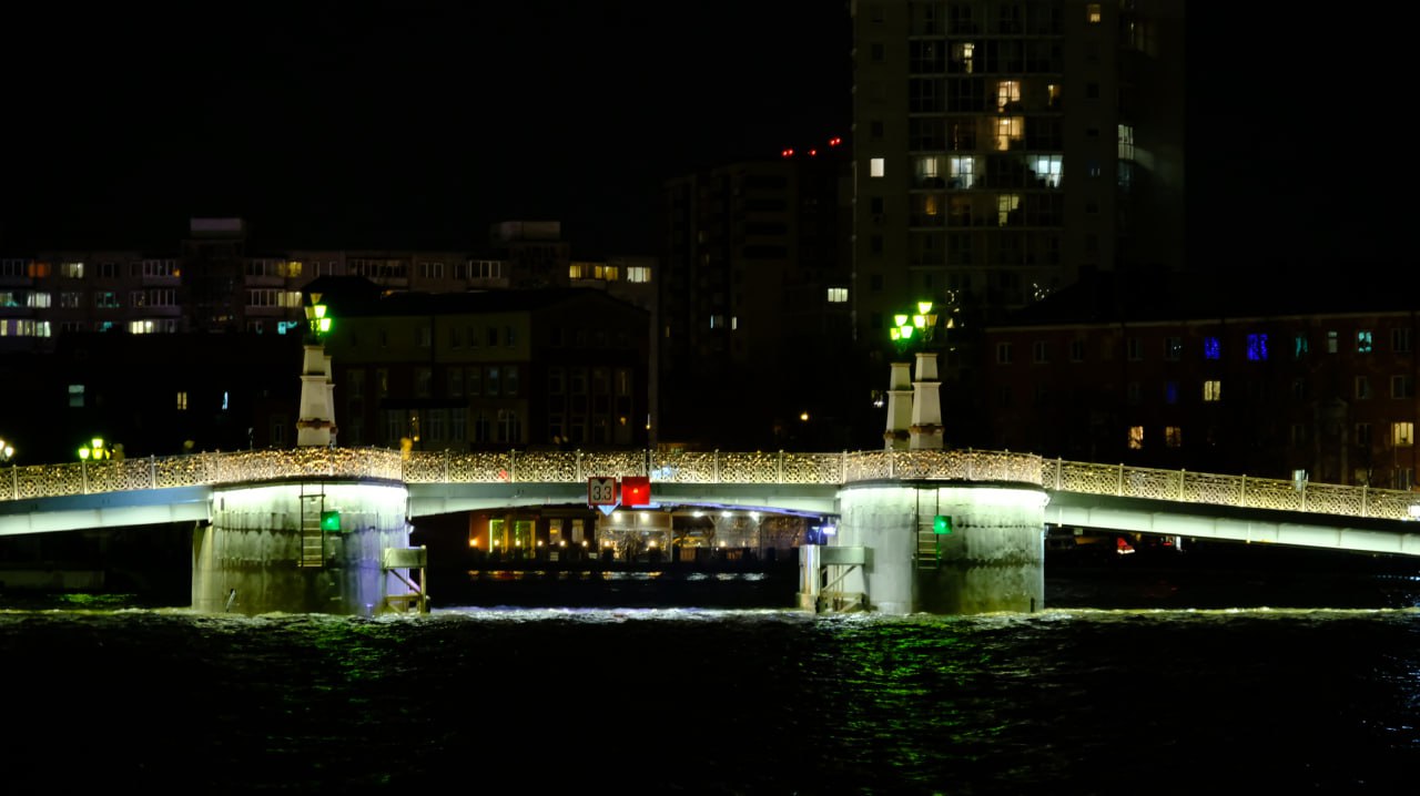 Сегодня ночью в Калининграде разведут мосты