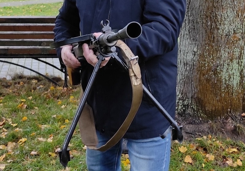 В Калининграде полицейские изъяли в автосервисе ручной пулемёт Дегтярева 