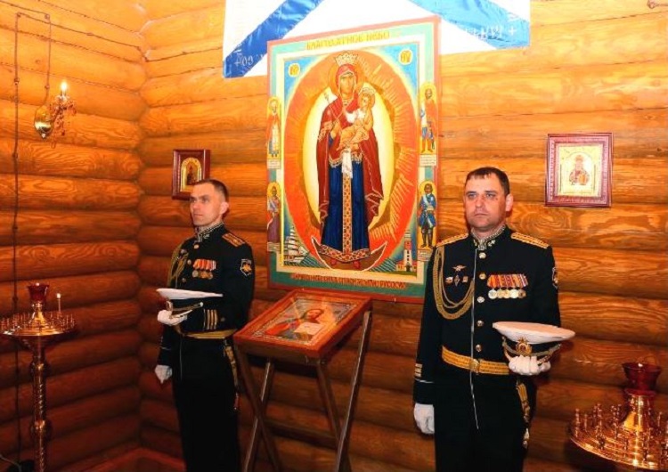 В штабе Балтфлота освятили часовню в честь святителя и чудотворца Спиридона Тримифунтского