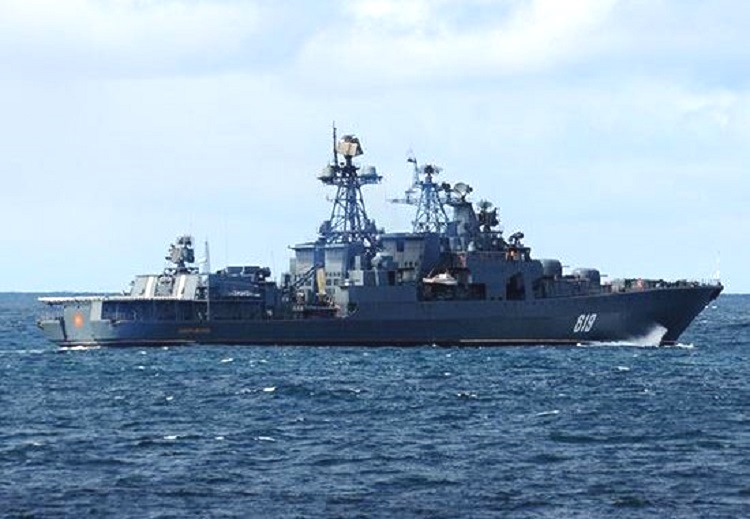 Пусть не лезут: в Балтийское море прибыл БПК «Североморск»