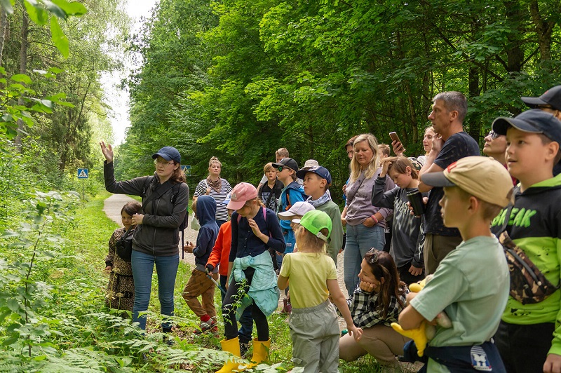 В Калининградской области зарождается новая традиция – дружные семьи через знакомство с природой