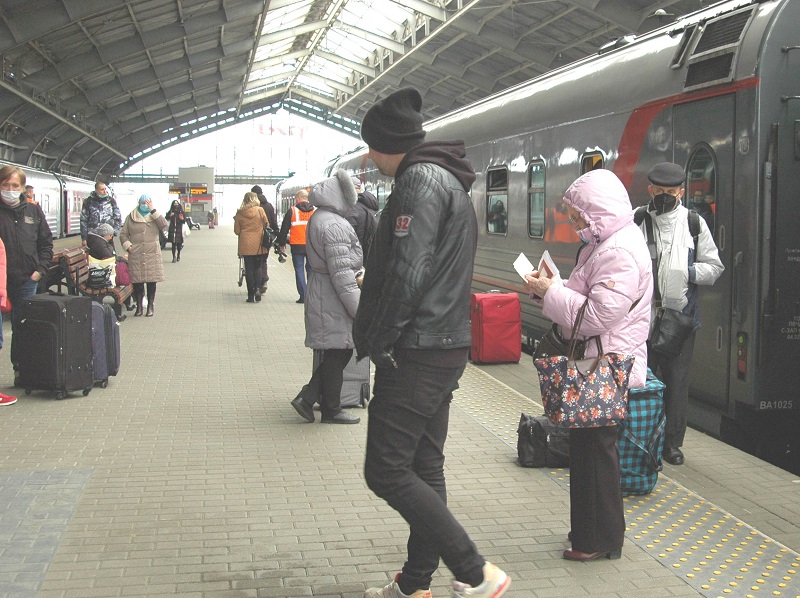 Калининградская железная дорога в январе-апреле перевезла около двух миллионов пассажиров