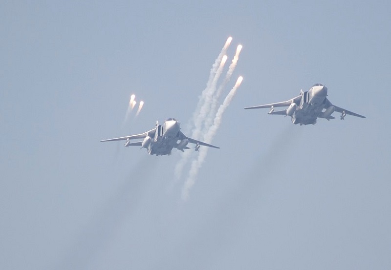 В восточной части Калининградской области лётчики БФ отработали нанесение удара по объектам противника 