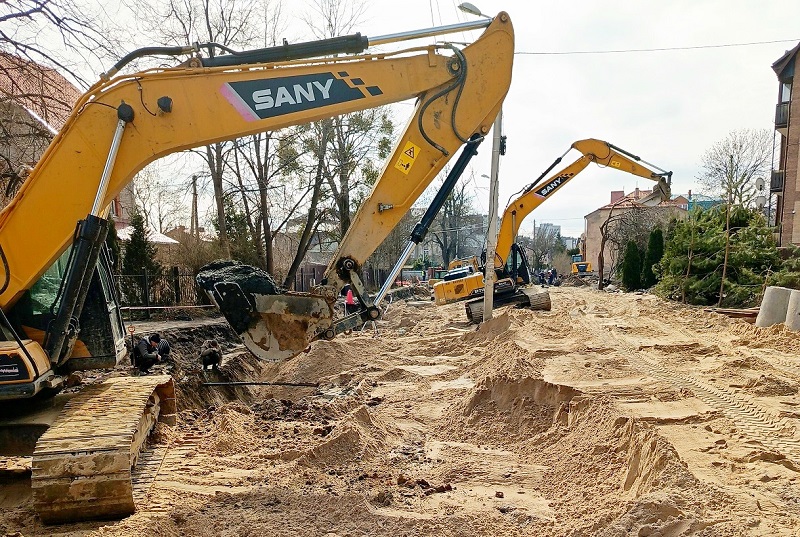 Хроника дорожных работ в Калининграде: последняя неделя марта