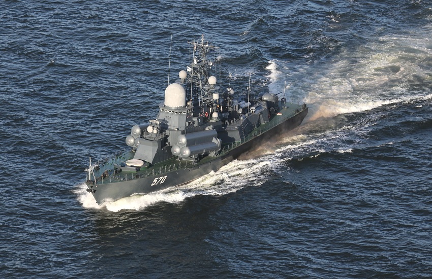 Курсанты БВВМУ им. адмирала Ф.Ф. Ушакова проходят стажировку на кораблях Балтфлота