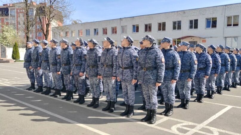 На параде Победы в Калининграде пройдёт «коробка» из 100 росгвардейцев