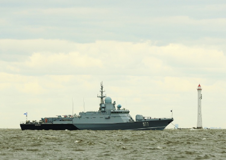 Ракетные корабли Балтфлота отработали учебно-боевые задачи в Балтийском море