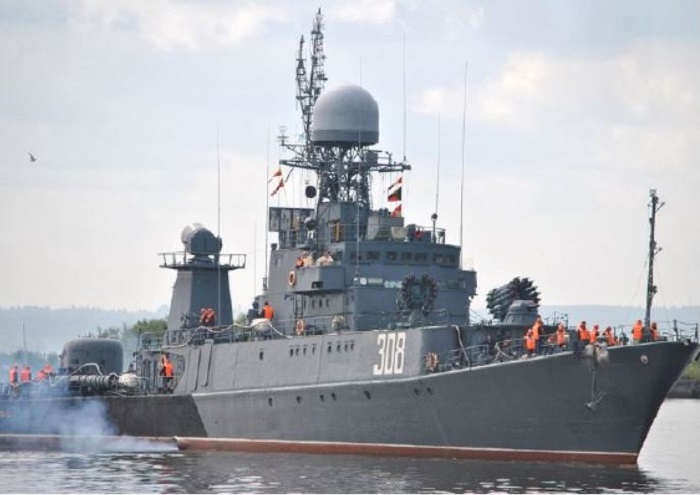 МПК Балтийского флота уничтожил безэкипажные катера противника