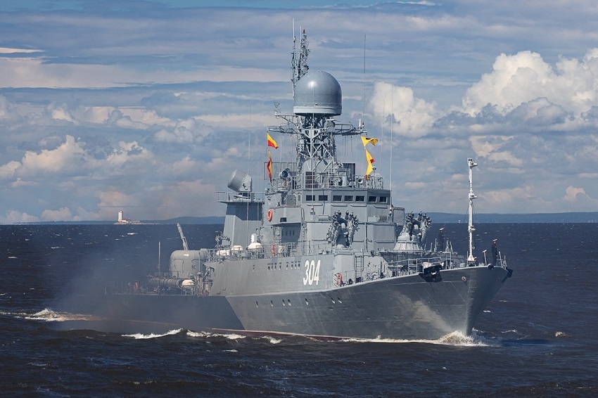 ПМК «Уренгой» БФ отразил атаки воздушного противника в Балтийском море