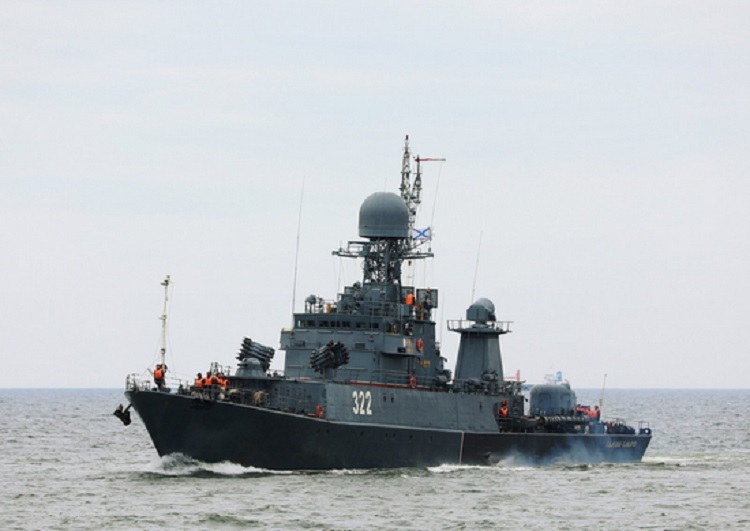 Экипажи кораблей «Меркурий» и «Кабардино-Балкария» выполнили ряд боевых задач в Балтийском море