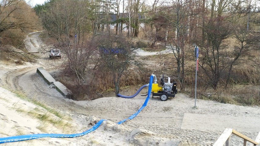 В муниципалитетах: в Зеленоградском округе воду из реки будут откачивать насосной станцией 