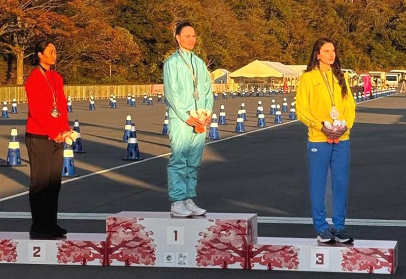 Калининградская велосипедистка Алиса Бондарева выиграла гонку в Токио