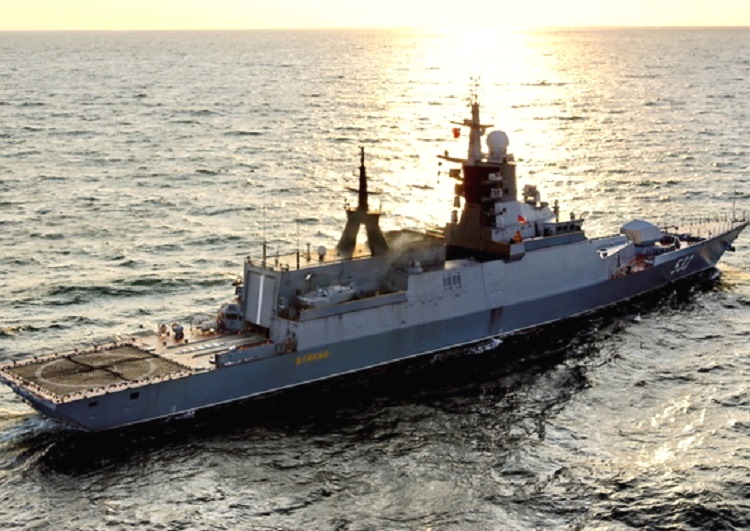 Корвет «Бойкий» бойко отработал противолодочные задачи в Балтийском море