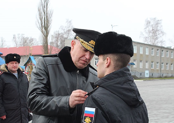 Бригада морской пехоты в Балтийске отметила 81-ю годовщину со дня образования