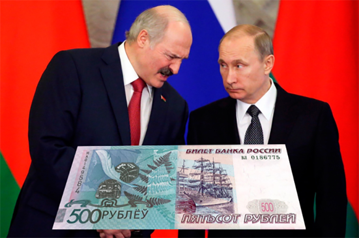 Белорусский «зайчик» российскому рублю пока не товарищ