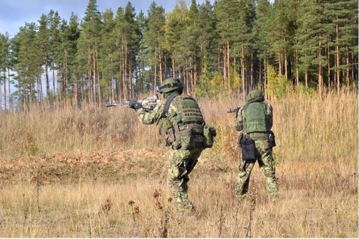 Военнослужащие Ленинградского военного округа проходят боевую подготовку в Калининградской области
