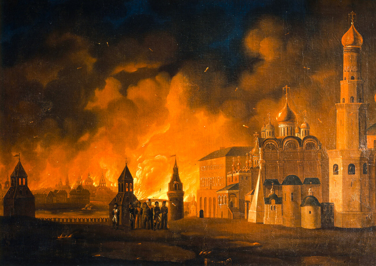 Пожар в Москве 1812