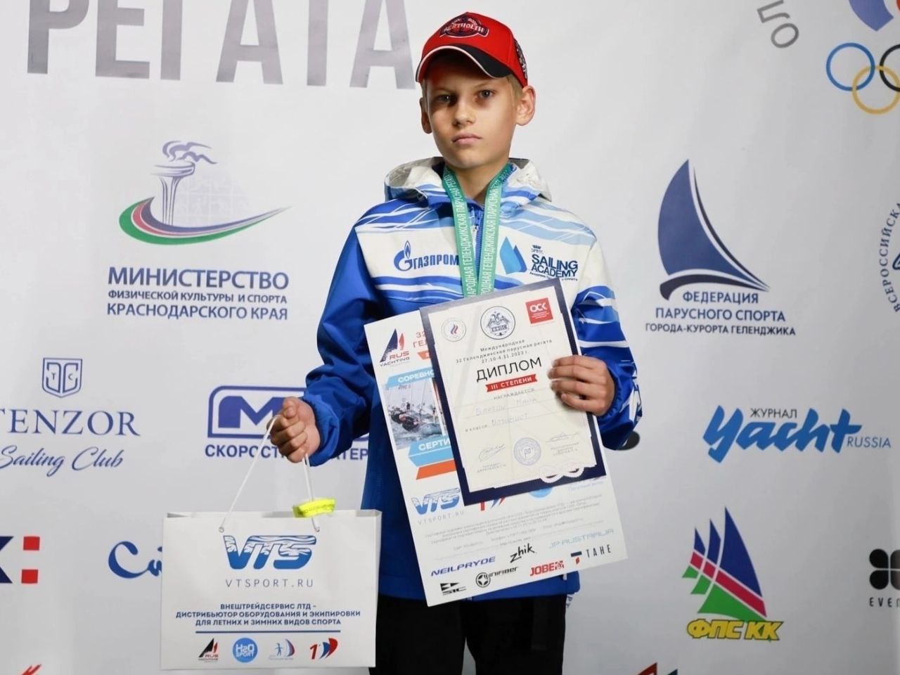 Юные парусники из Калининграда завоевали две бронзовые медали международной регаты