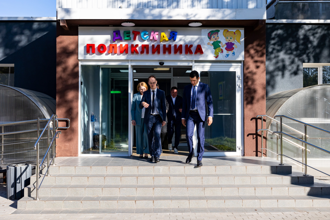 Детская поликлиника под Калининградом переехала в новые отремонтированные помещения