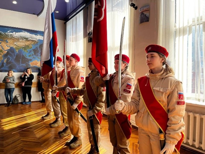 В Калининграде остоялось посвящение в ряды «Юнармии»