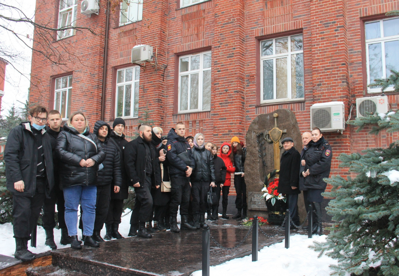 В Калининграде  студенты посетили музей МВД