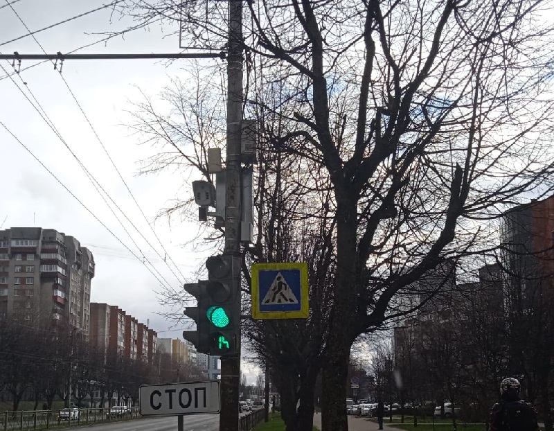 Завтра в Калининграде отключат светофоры на улице Александра Невского