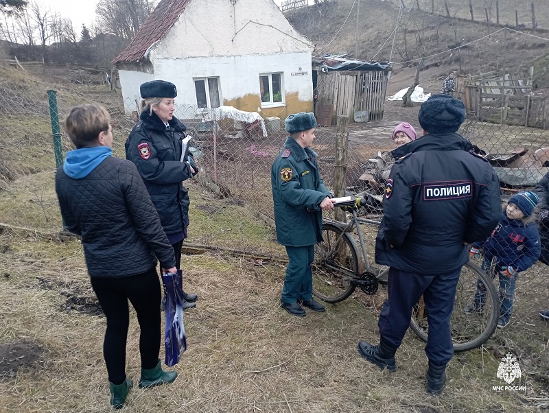 В Калининградской области продолжается работа по предупреждению травяных палов