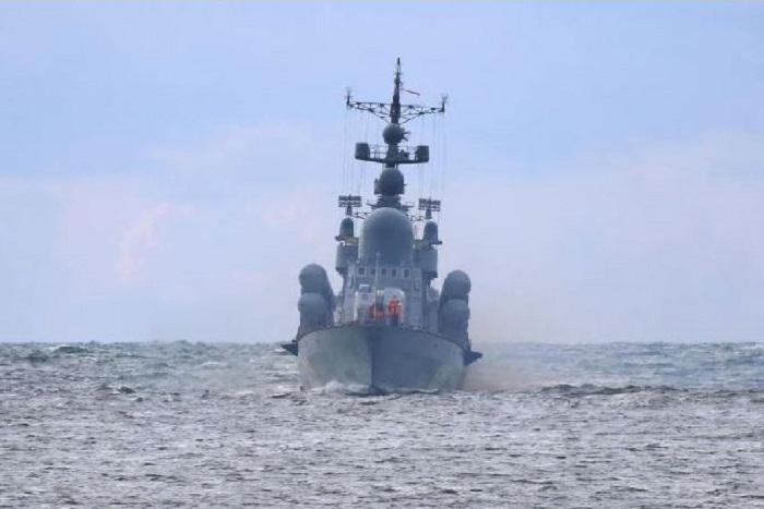 РК Балтфлота уничтожил морские цели крылатыми ракетами «Москит»