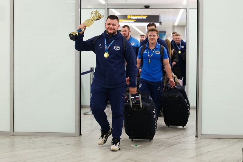 Калининградский клуб «Балтийский Шторм» выиграл чемпионат России по регби на снегу