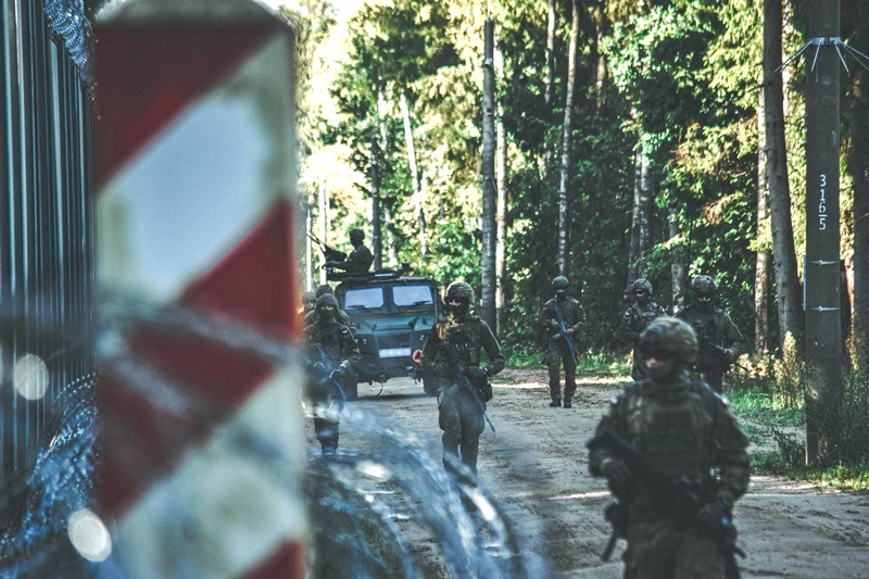 На границе с Беларусью Польша начала военную операцию «Безопасное Подлясье»