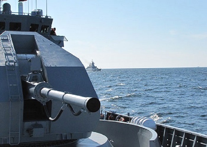 Силы Балтийского флота принимают участие в масштабных учениях ВМФ России