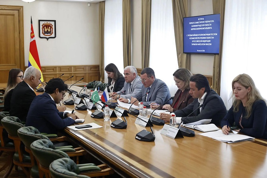 Власти Калининградской области обсудили сотрудничество с Пакистаном